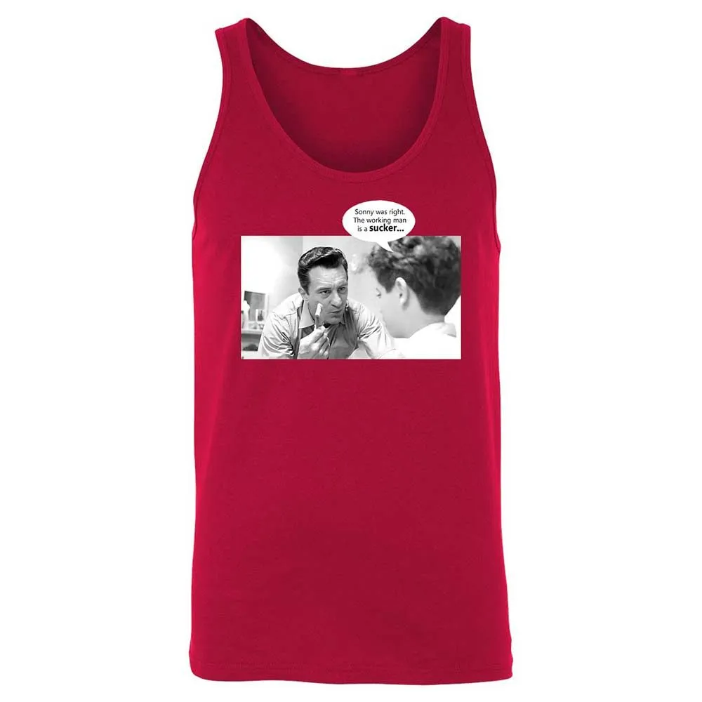 Unisex Jersey Tank - Q6ZN49X3 - Red - 6