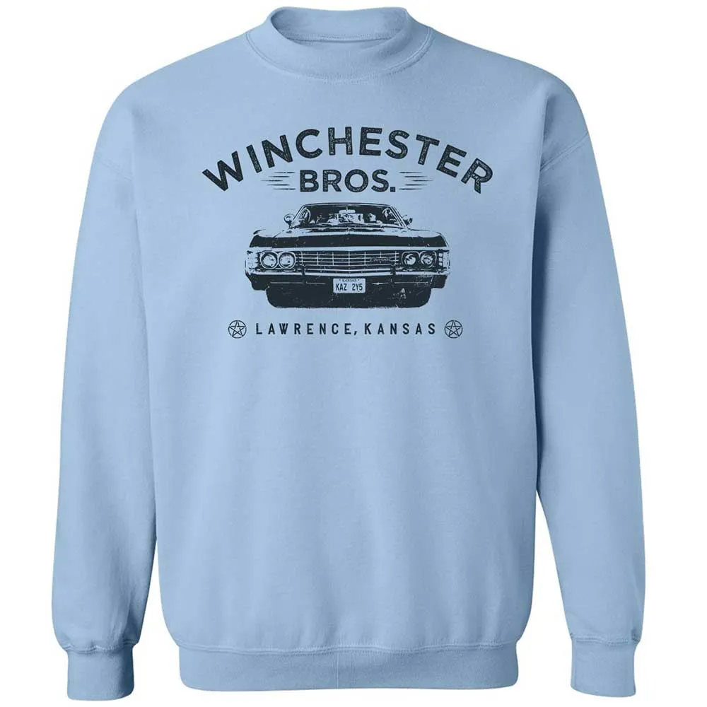 Classic Unisex Sweatshirt - 5H33U7FQ - Light Blue - 4
