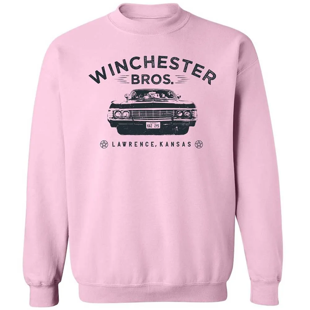 Classic Unisex Sweatshirt - 5H33U7FQ - Light Pink - 7