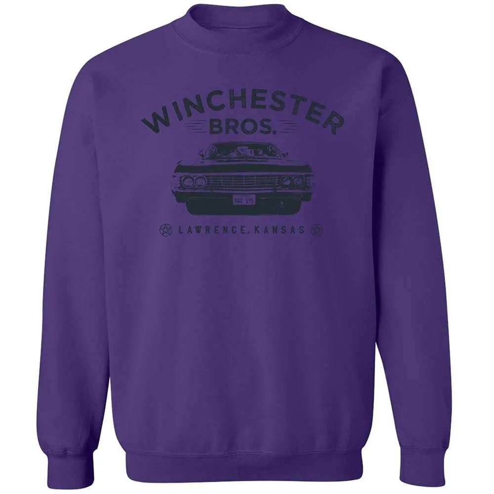 Classic Unisex Sweatshirt - 5H33U7FQ - Purple - 10