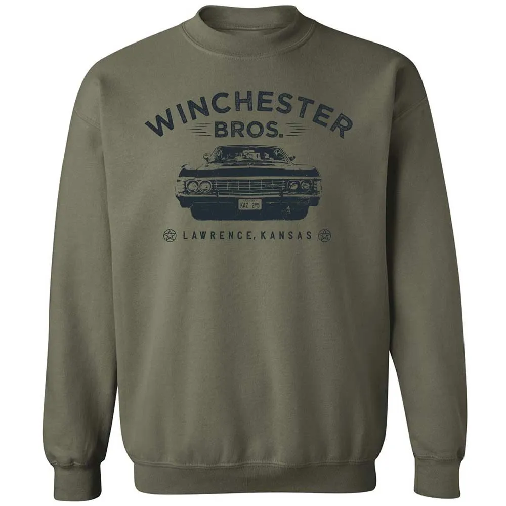 Classic Unisex Sweatshirt - 5H33U7FQ - Military Green - 21