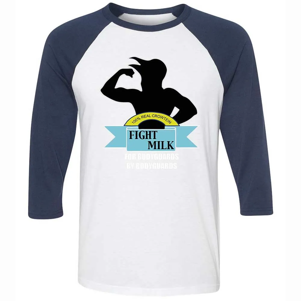 Unisex 3/4 Baseball Tee - BPUFR4Y1 - White/Navy - 8