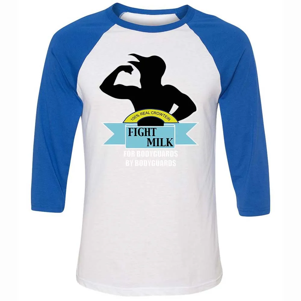Unisex 3/4 Baseball Tee - BPUFR4Y1 - White/True Royal - 10