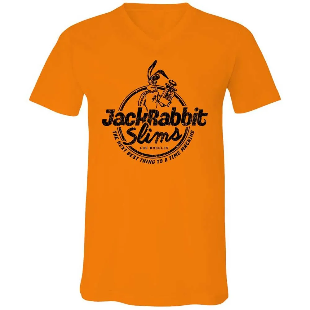 Unisex V-Neck T-Shirt - SC3R2A4D - Orange - 7