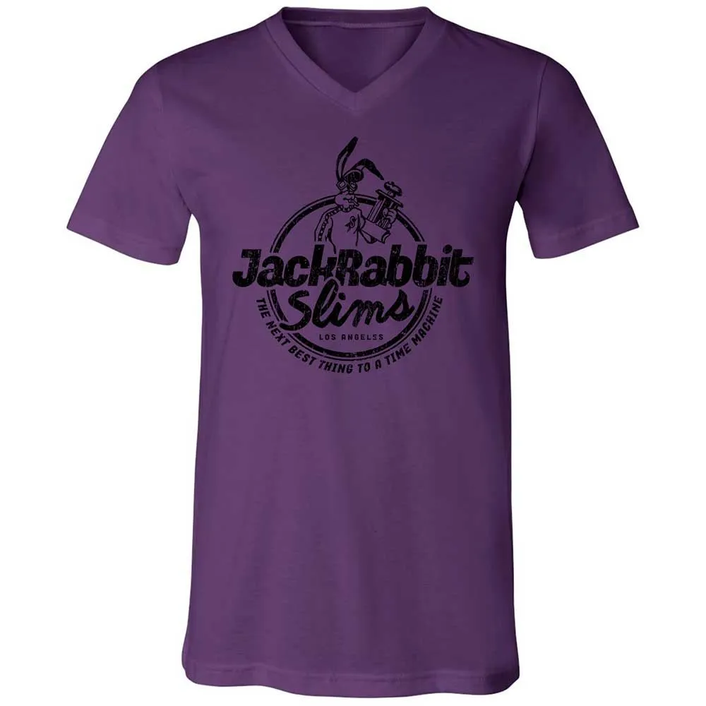 Unisex V-Neck T-Shirt - SC3R2A4D - Team Purple - 10