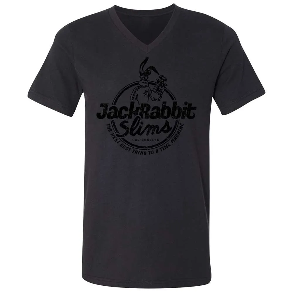 Unisex V-Neck T-Shirt - SC3R2A4D - Black - 11