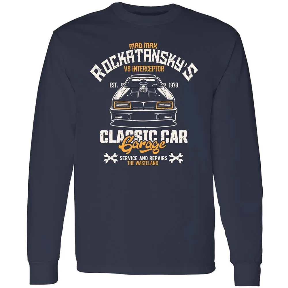 Long Sleeve T-Shirt - 4VMRT11Y - Navy - 2