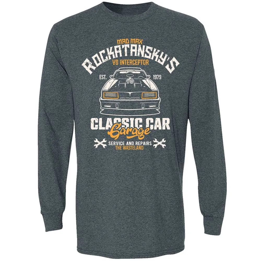 Long Sleeve T-Shirt - 4VMRT11Y - Dark Heather - 5