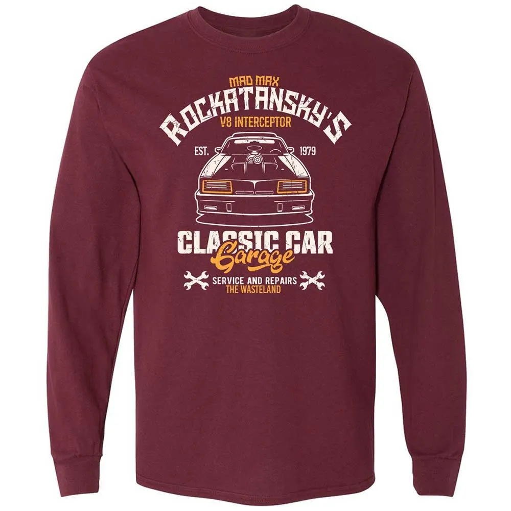 Long Sleeve T-Shirt - 4VMRT11Y - Maroon - 6