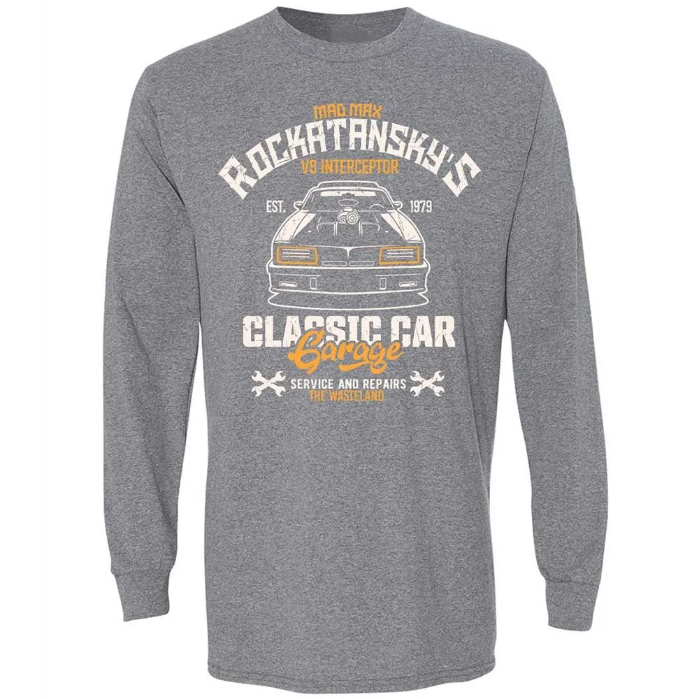 Long Sleeve T-Shirt - 4VMRT11Y - Graphite Heather - 8