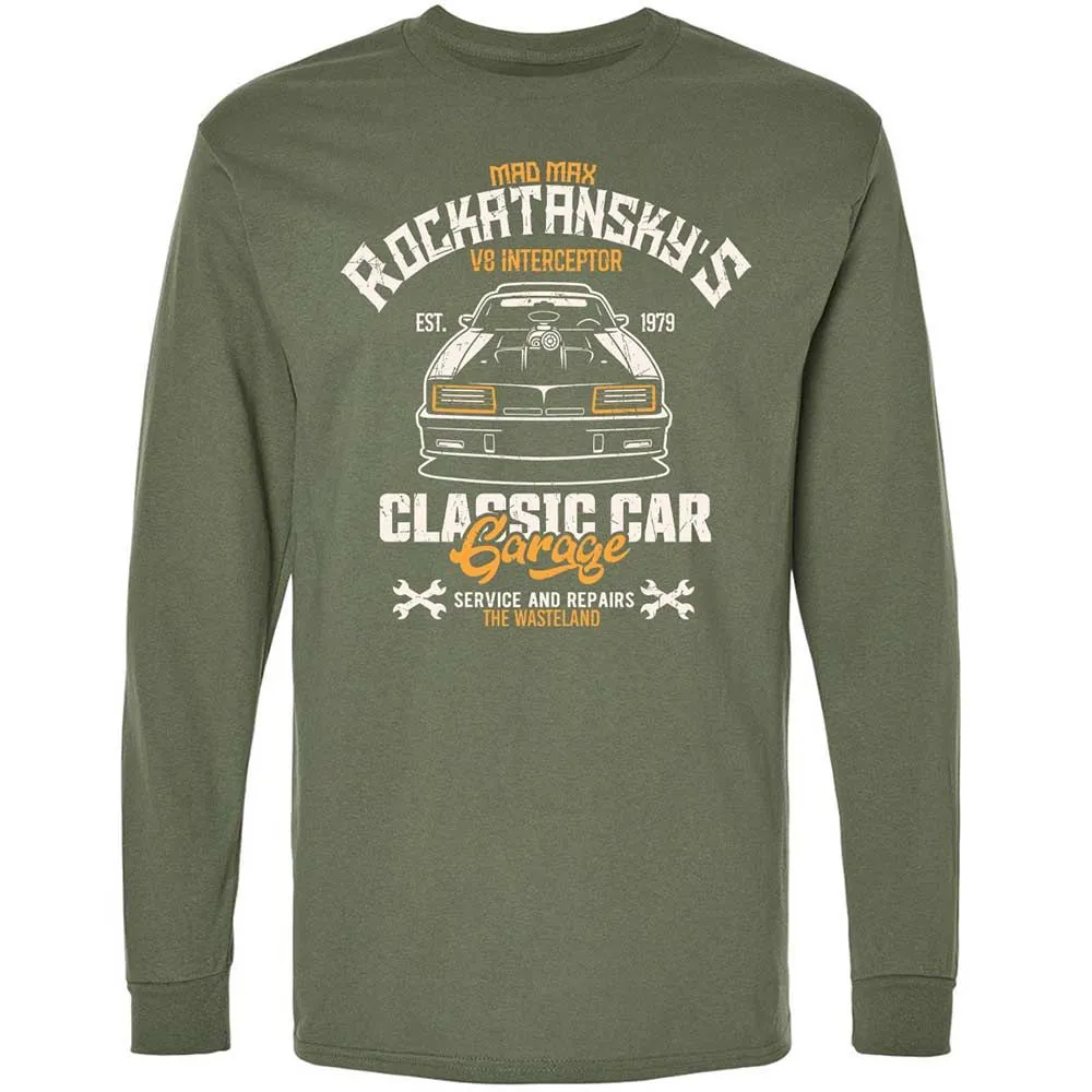 Long Sleeve T-Shirt - 4VMRT11Y - Military Green - 9