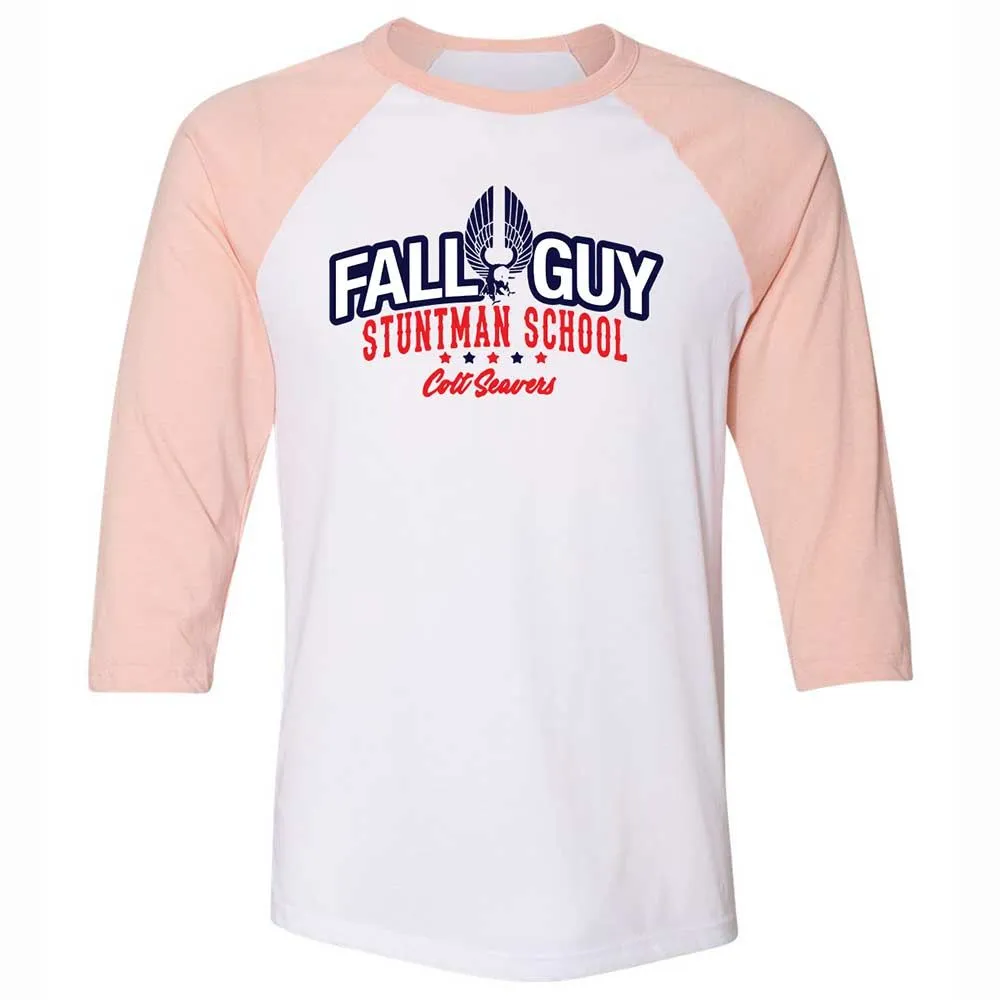 Unisex 3/4 Baseball Tee - N1XDYFEF - White/Heather Peach - 5