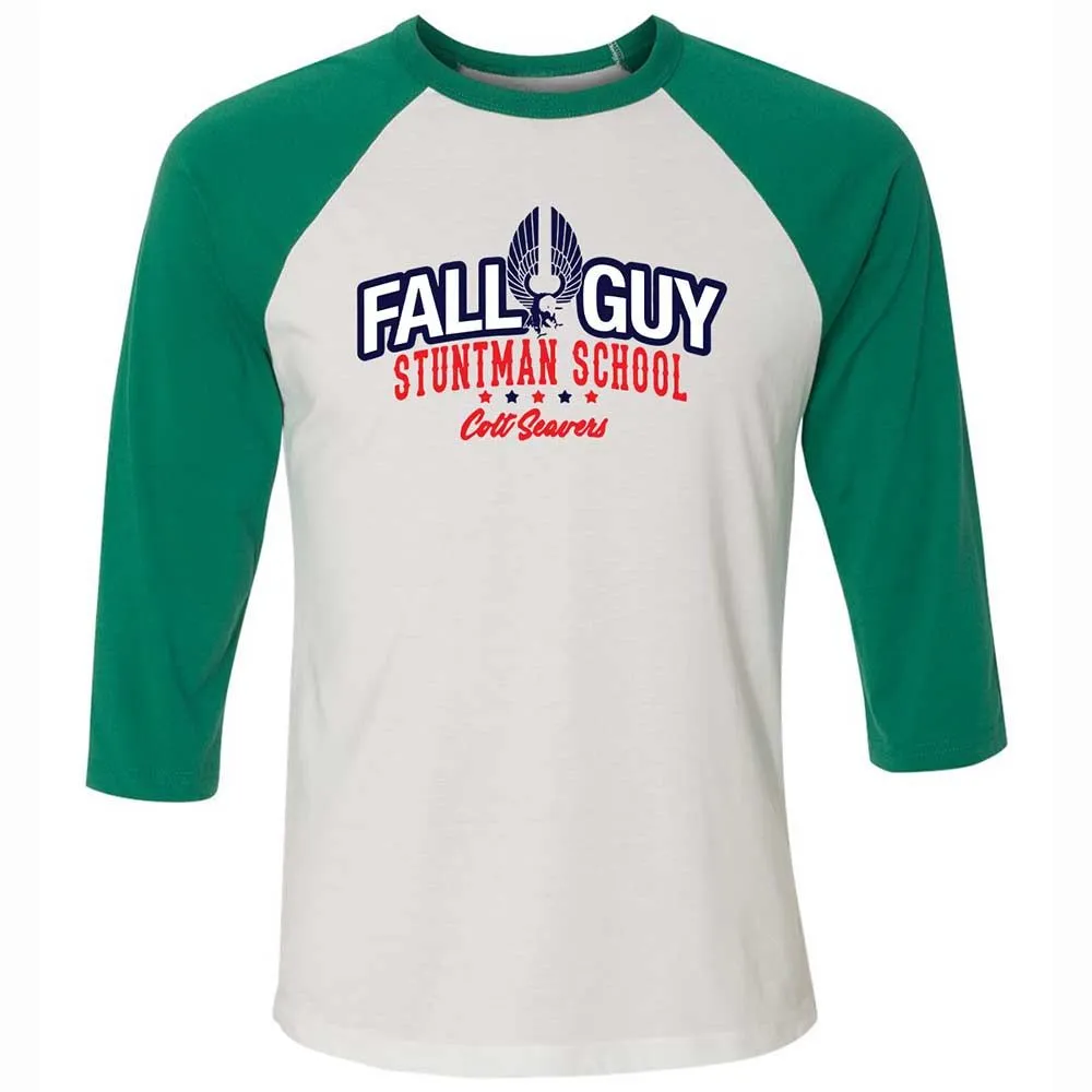 Unisex 3/4 Baseball Tee - N1XDYFEF - White/Kelly - 6
