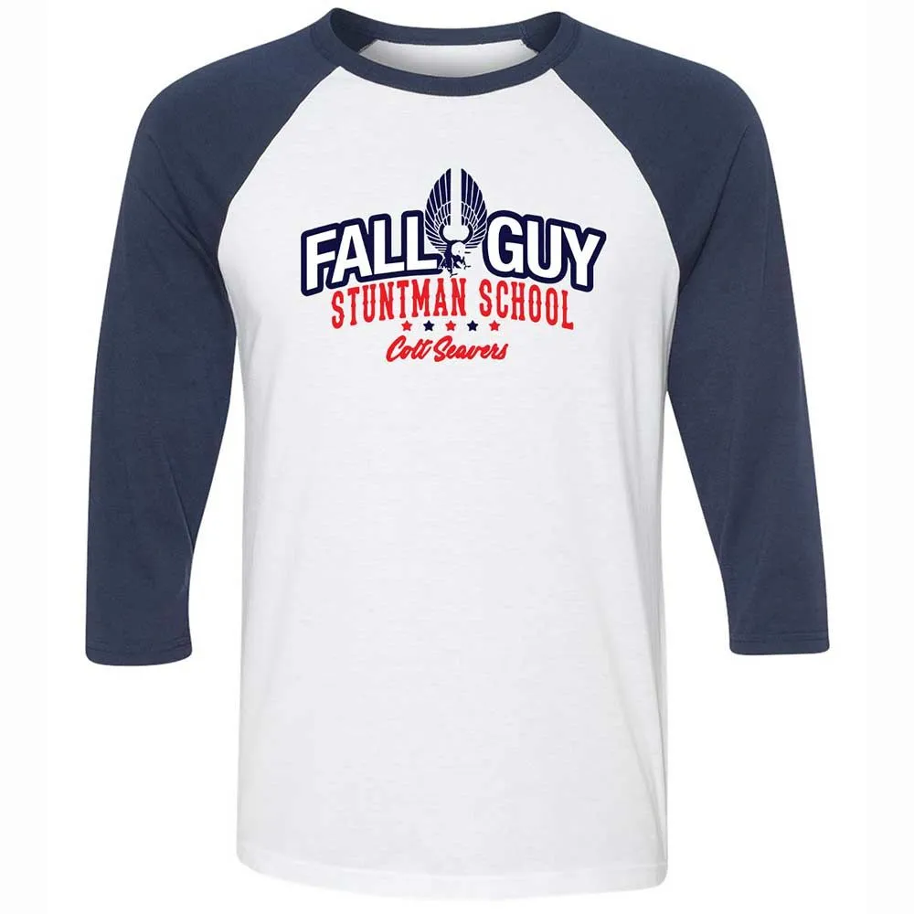 Unisex 3/4 Baseball Tee - N1XDYFEF - White/Navy - 8