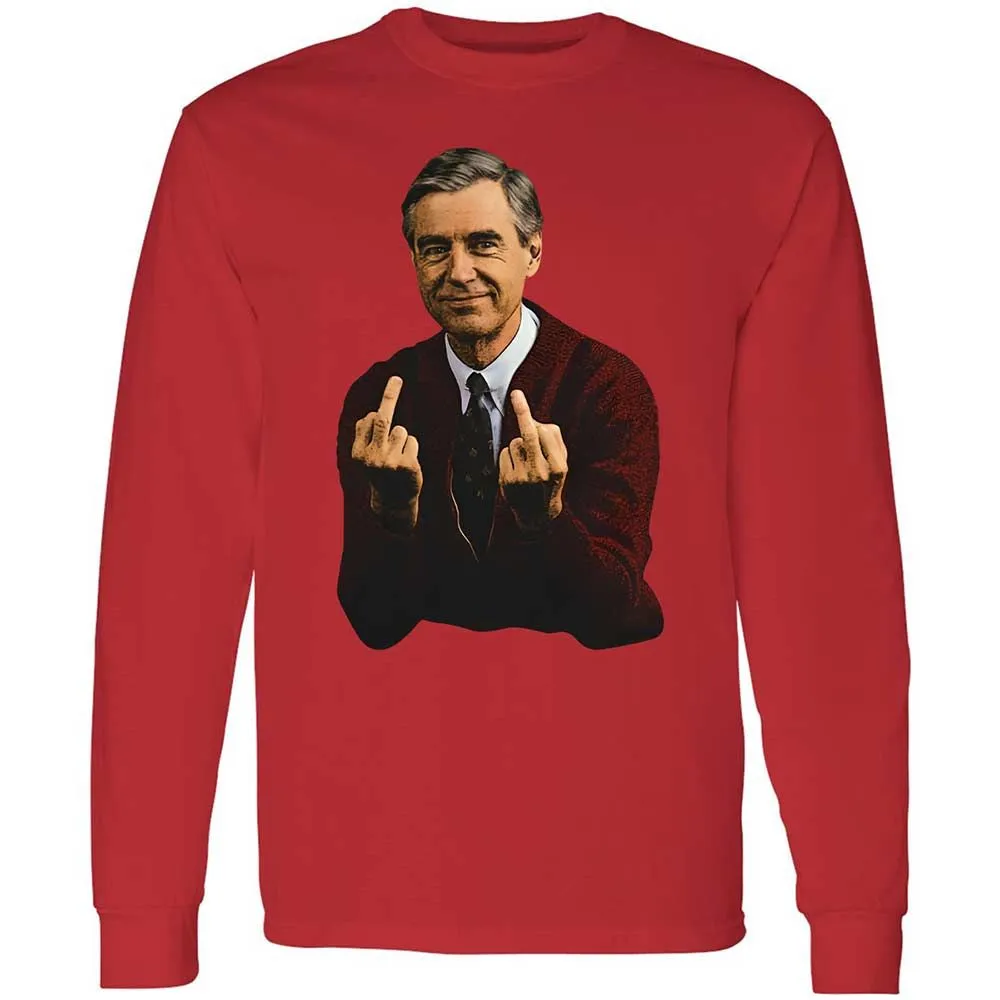 Long Sleeve T-Shirt - BD58P9Y7 - Red - 8