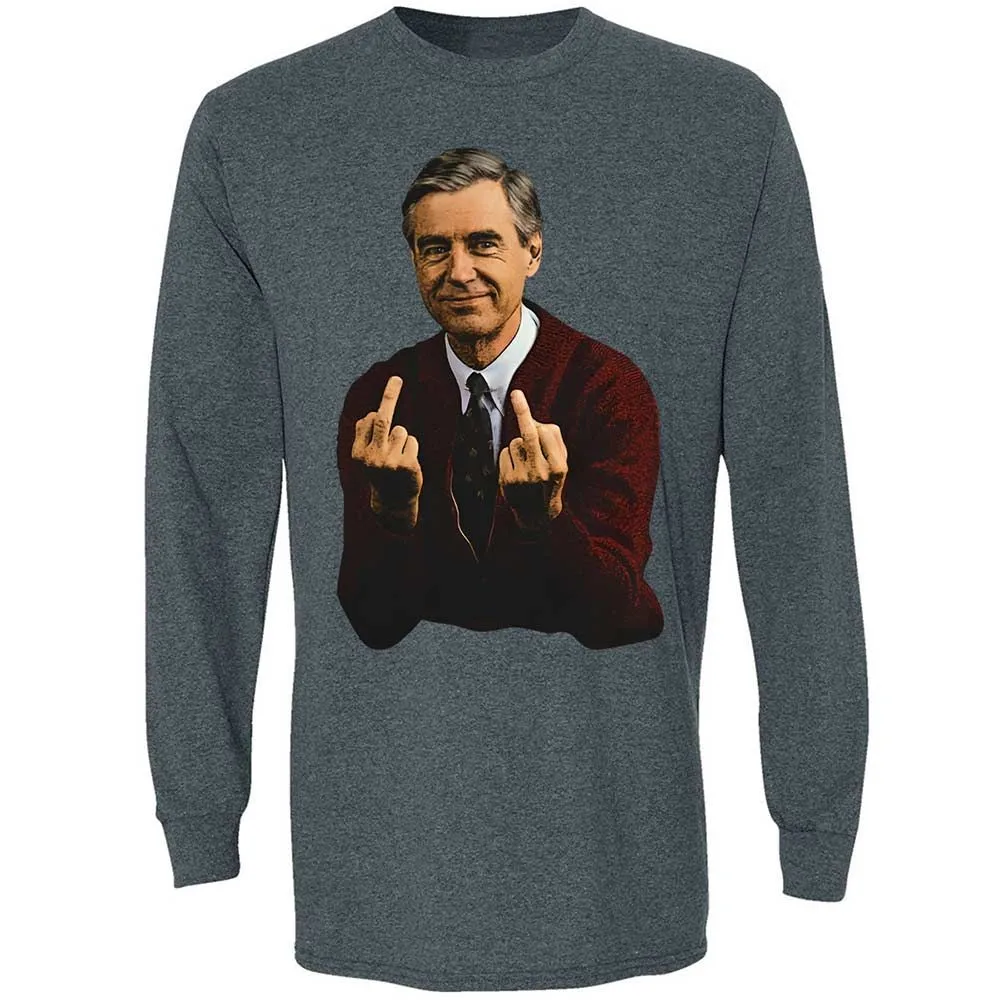 Long Sleeve T-Shirt - BD58P9Y7 - Dark Heather - 15