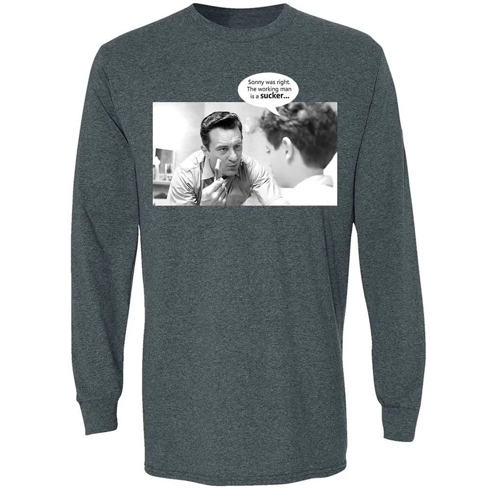Long Sleeve T-Shirt - YGGLE5KP - Dark Heather - 5