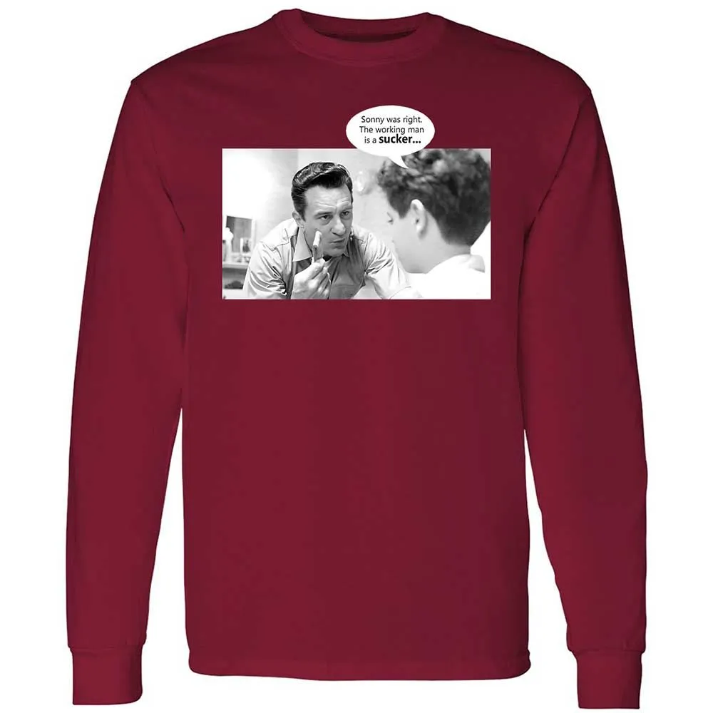 Long Sleeve T-Shirt - YGGLE5KP - Cardinal Red - 7