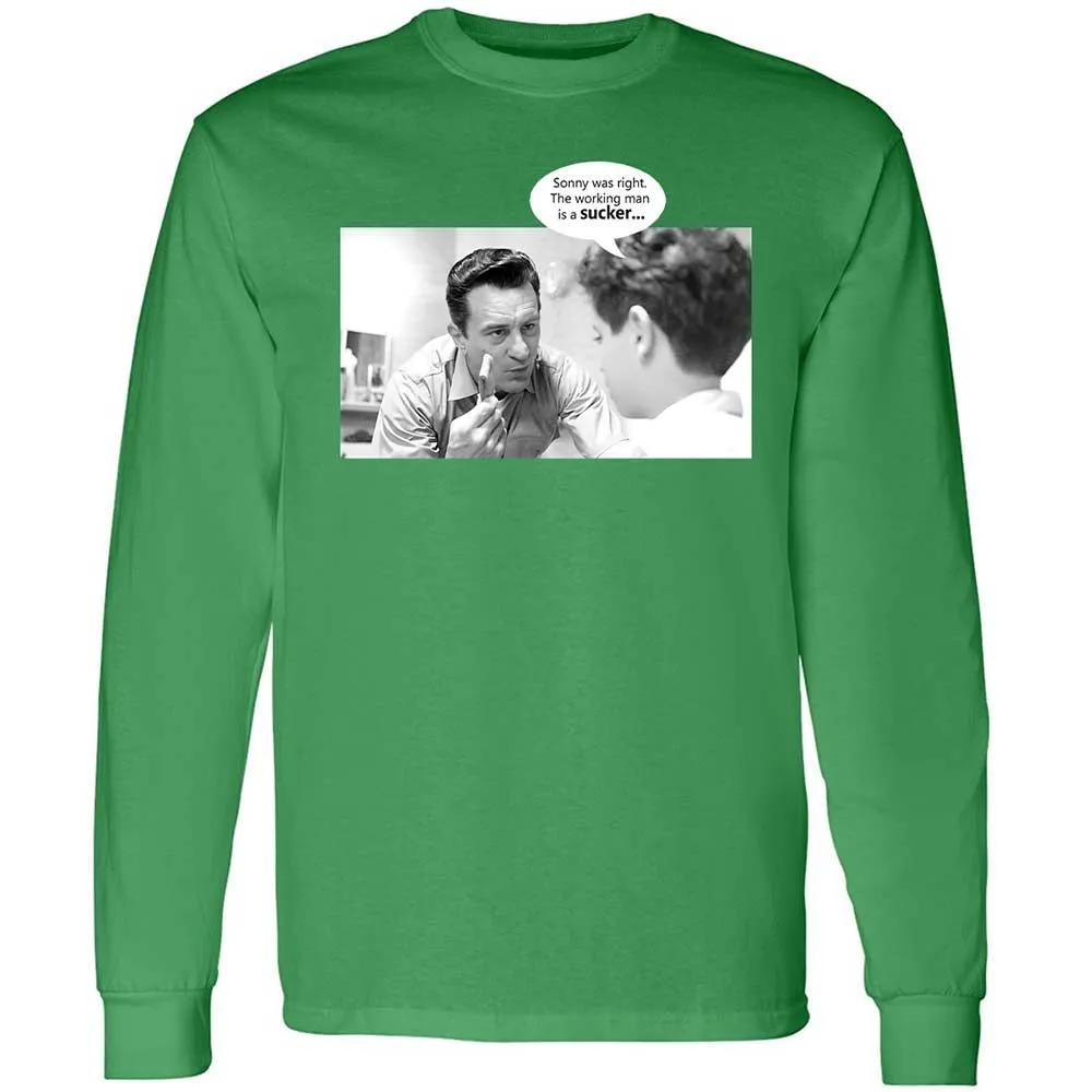 Long Sleeve T-Shirt - YGGLE5KP - Irish Green - 10