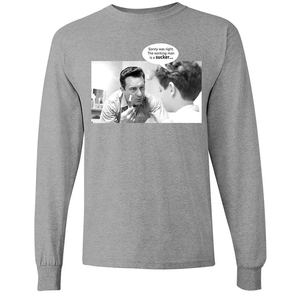 Long Sleeve T-Shirt - YGGLE5KP - Sport Grey - 19