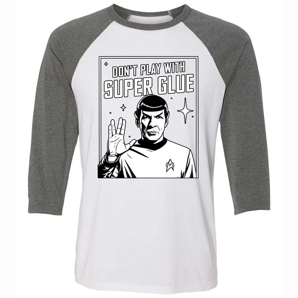 Unisex 3/4 Baseball Tee - BQHC8QQZ - White/Deep Heather - 11