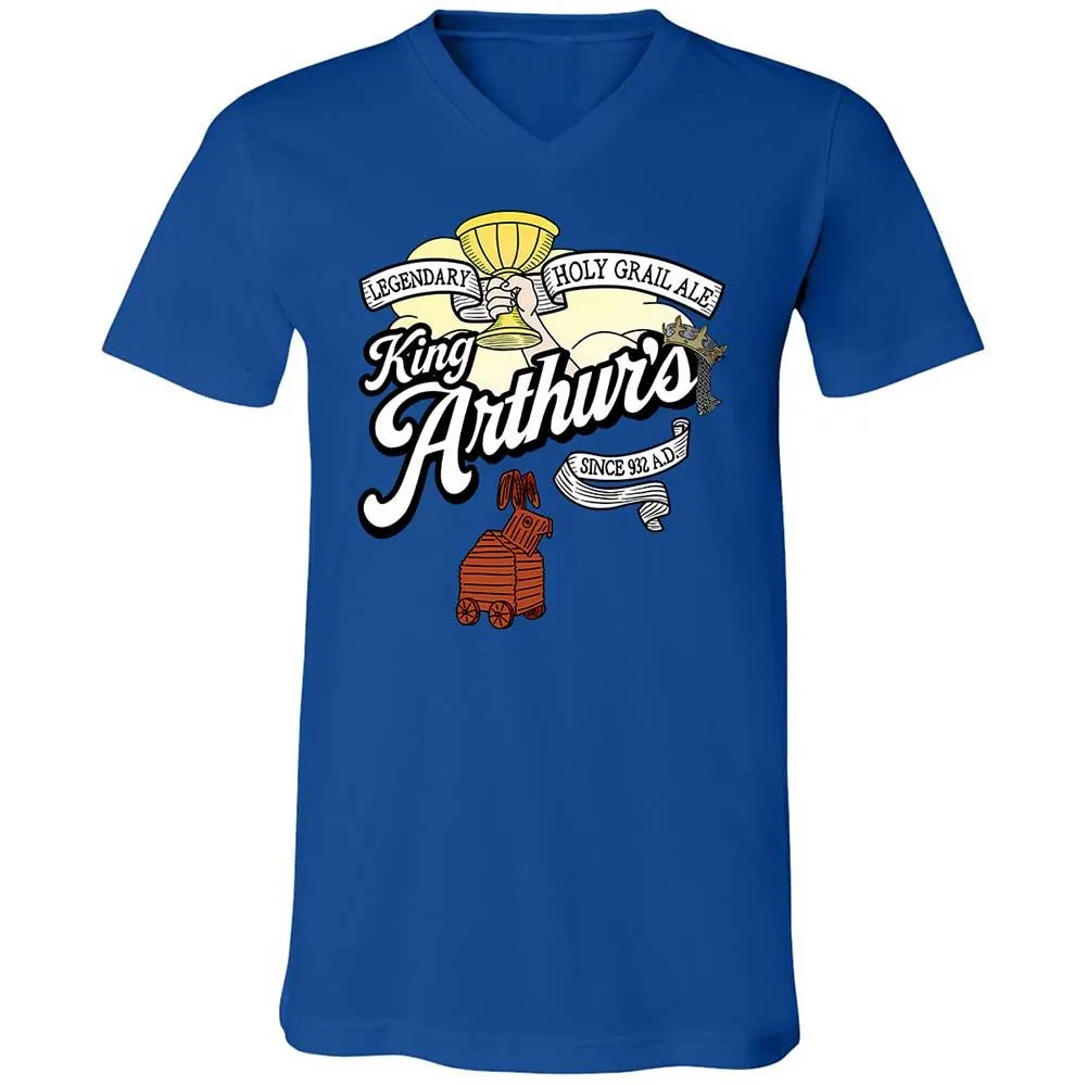 Unisex V-Neck T-Shirt - L9RJ9SG1 - True Royal - 3