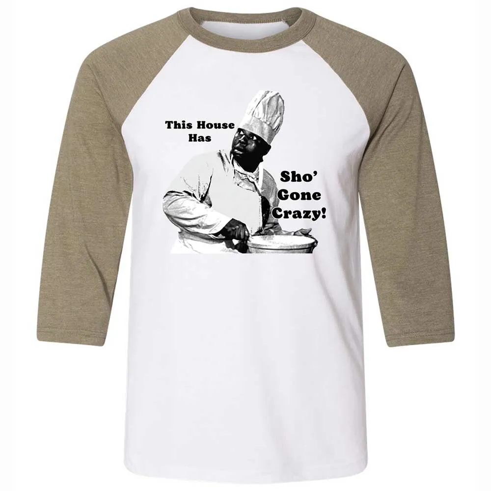 Unisex 3/4 Baseball Tee - W4GHLUBT - White/Heather Olive - 4