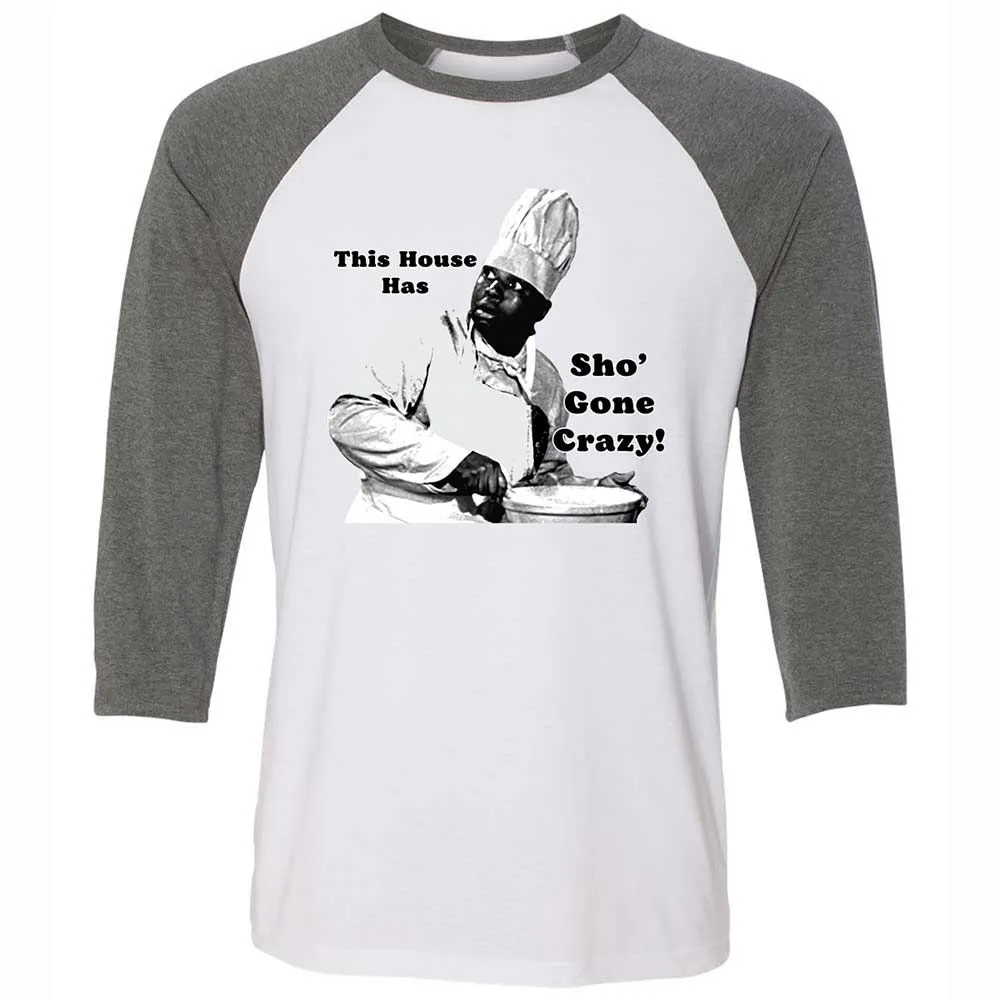 Unisex 3/4 Baseball Tee - W4GHLUBT - White/Deep Heather - 11
