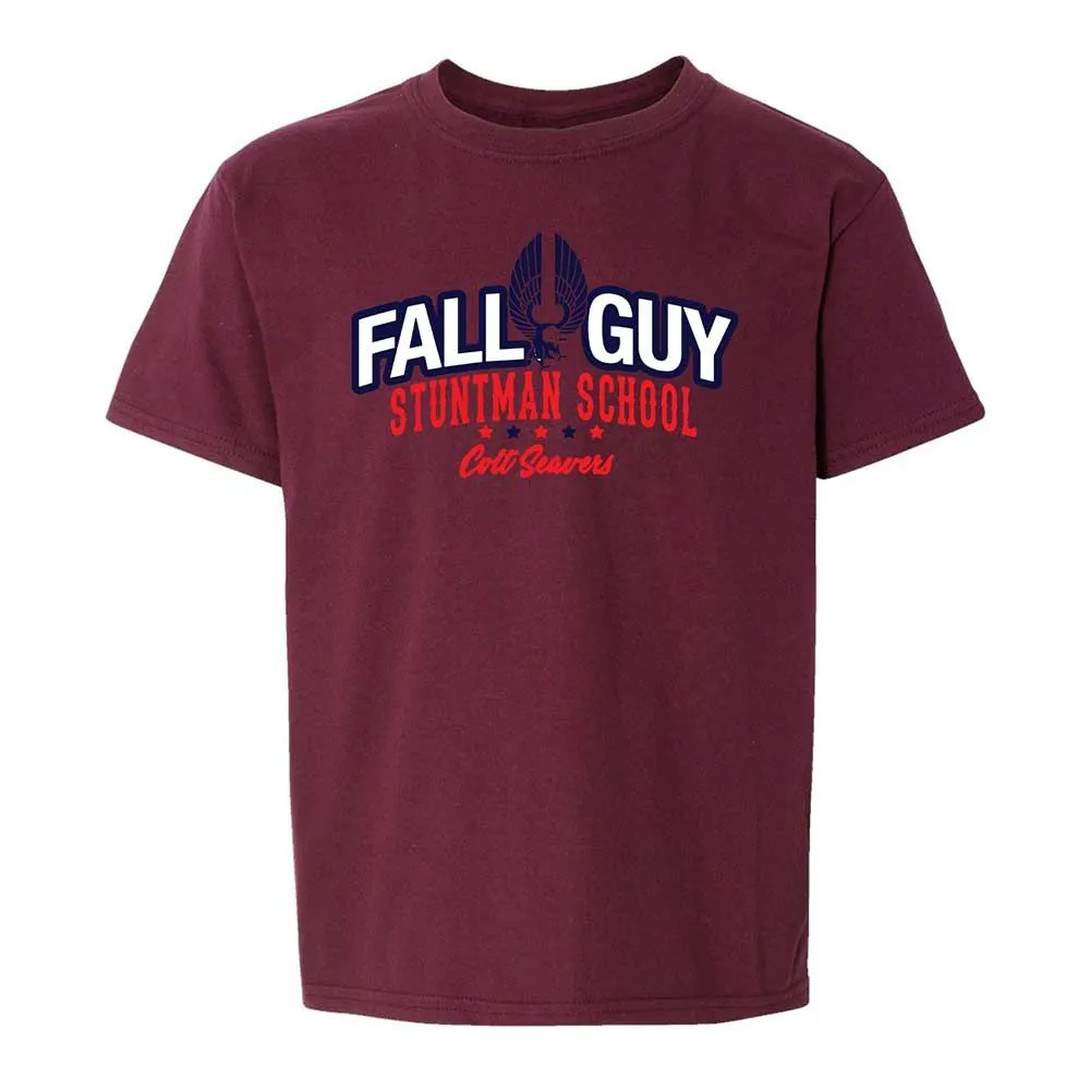 Kids T-Shirt - L6GNCVQL - Maroon - 19