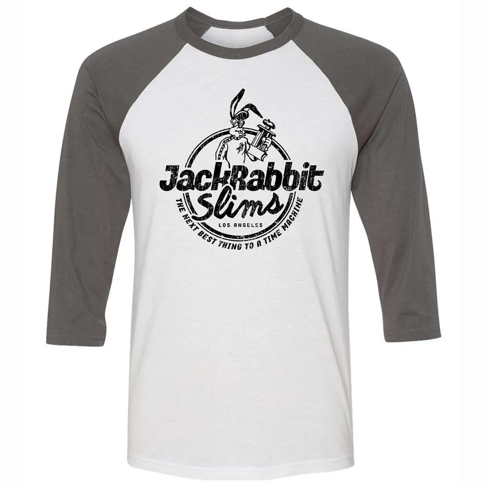 Unisex 3/4 Baseball Tee - 3NT1CXHC - White/Asphalt - 2