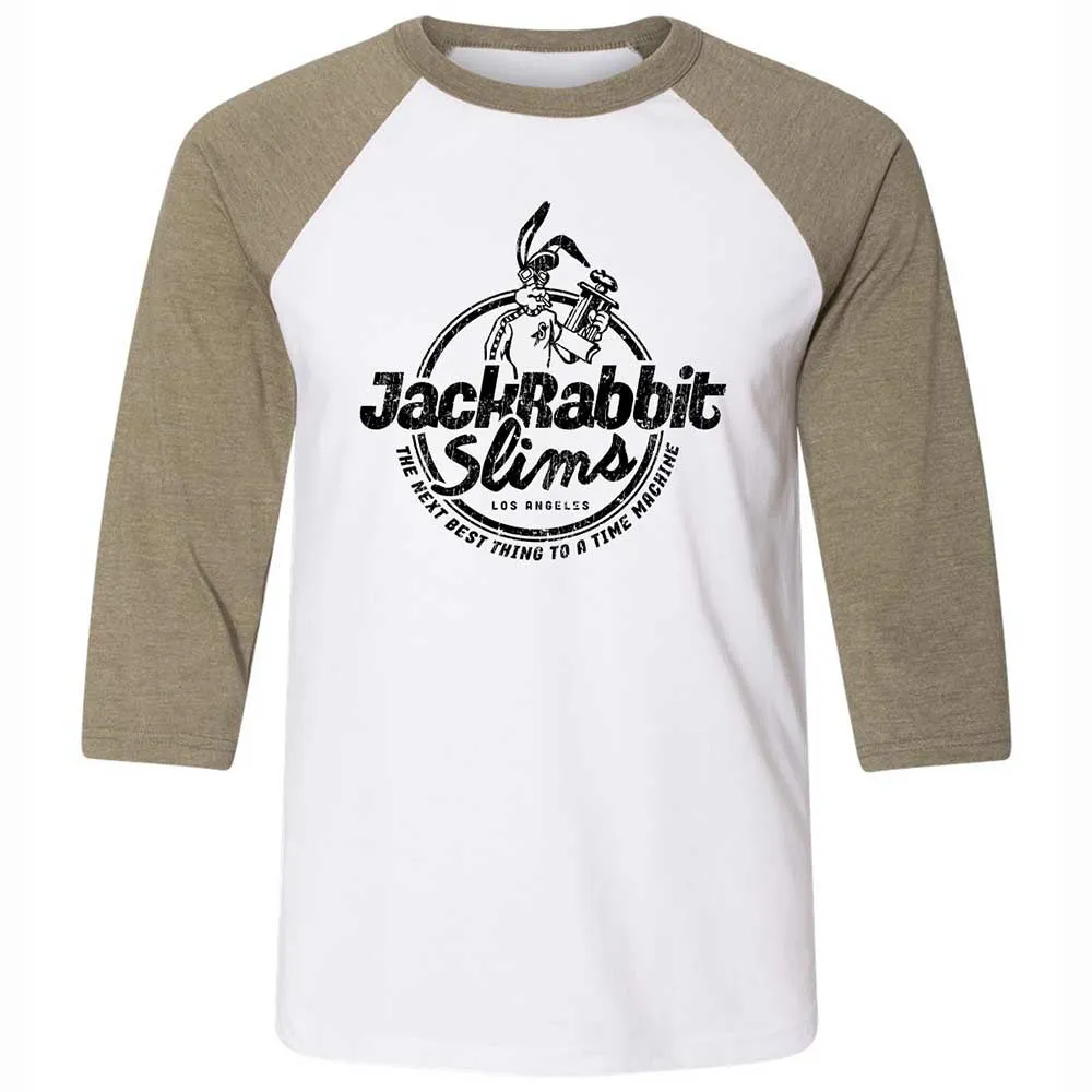 Unisex 3/4 Baseball Tee - 3NT1CXHC - White/Heather Olive - 4