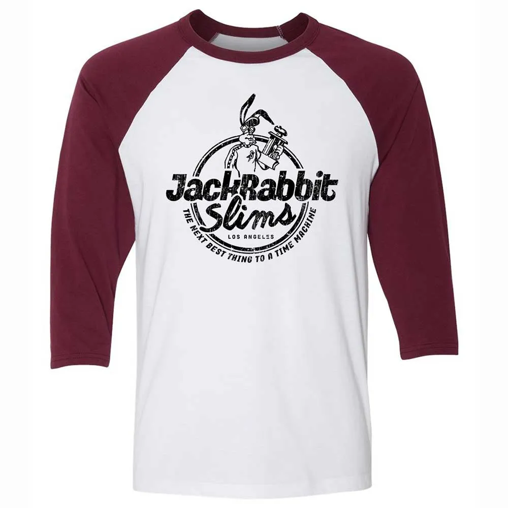 Unisex 3/4 Baseball Tee - 3NT1CXHC - White/Maroon - 7