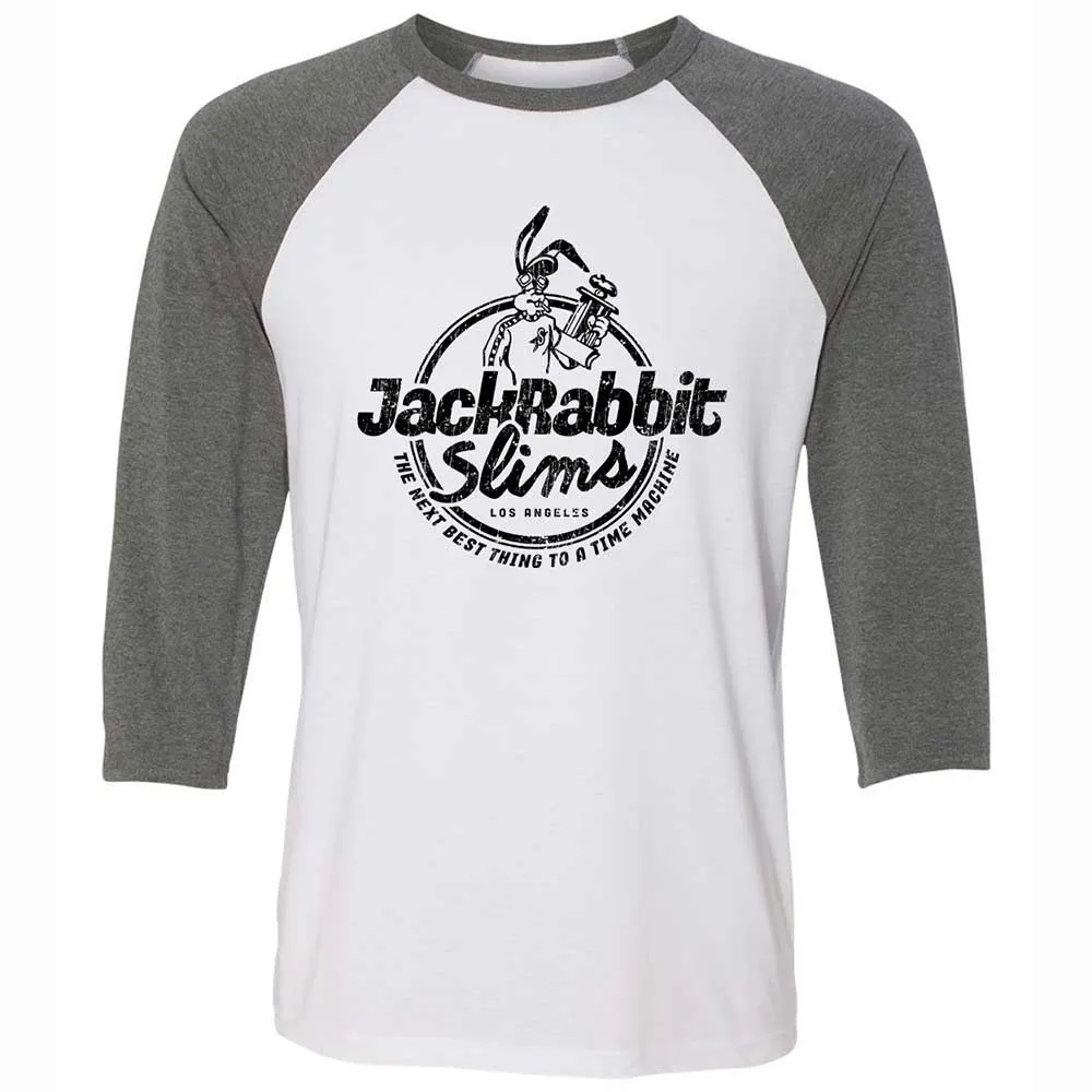 Unisex 3/4 Baseball Tee - 3NT1CXHC - White/Deep Heather - 11
