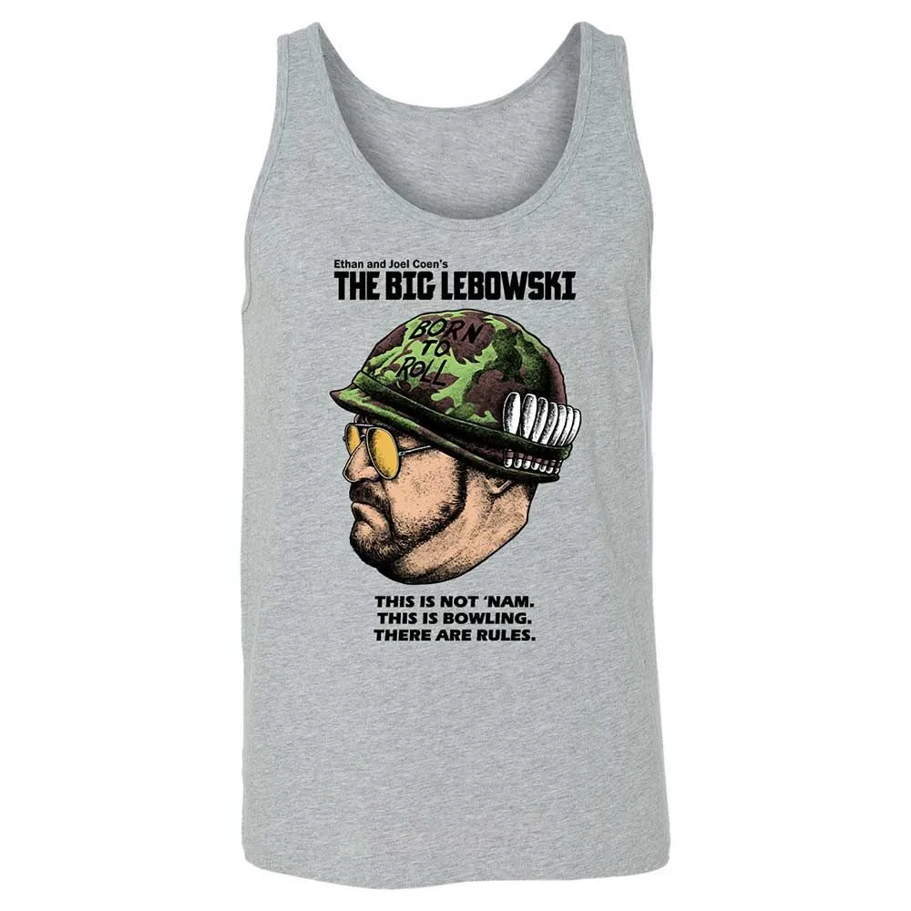 Unisex Jersey Tank - White - Athletic Heather - 2