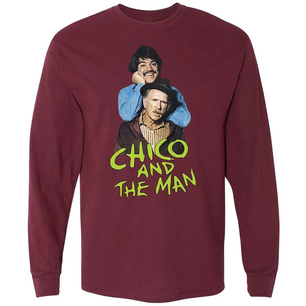 Long Sleeve T-Shirt - CHCVKC2U - Maroon - 16