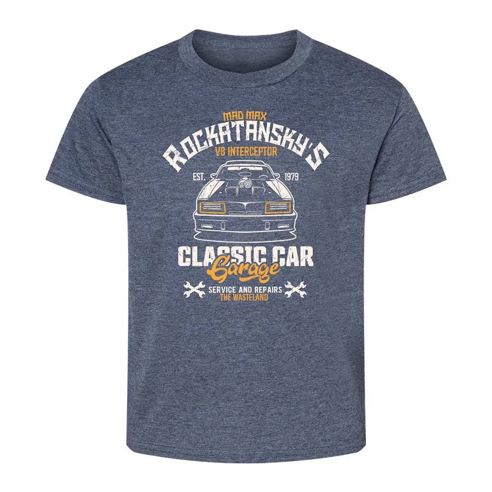 Kids T-Shirt - 18JRQ4EE - Heather Navy - 9