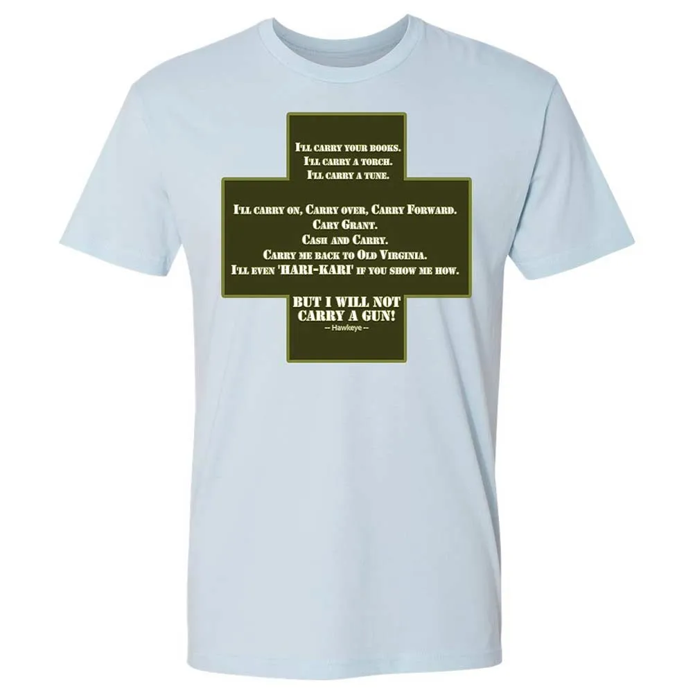 I Will Not Carry a Gun - Light Blue - 4