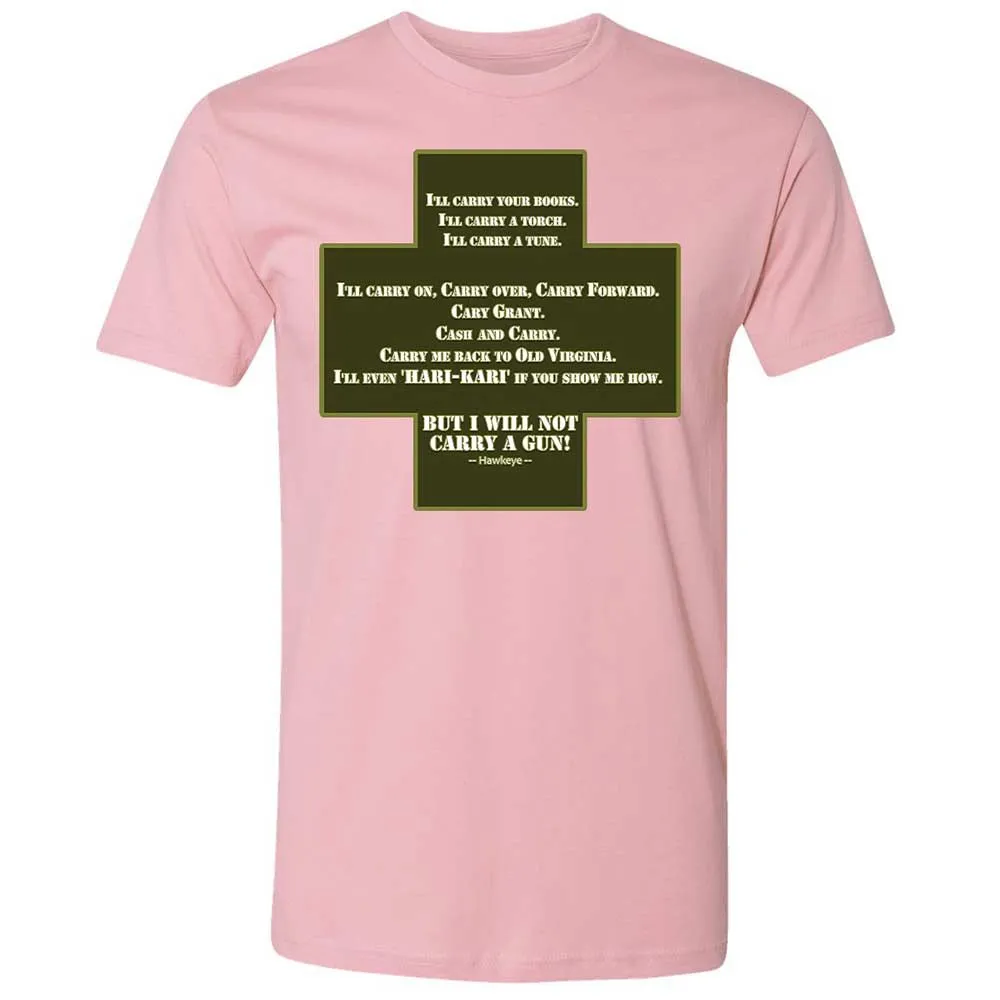 I Will Not Carry a Gun - Light Pink - 5