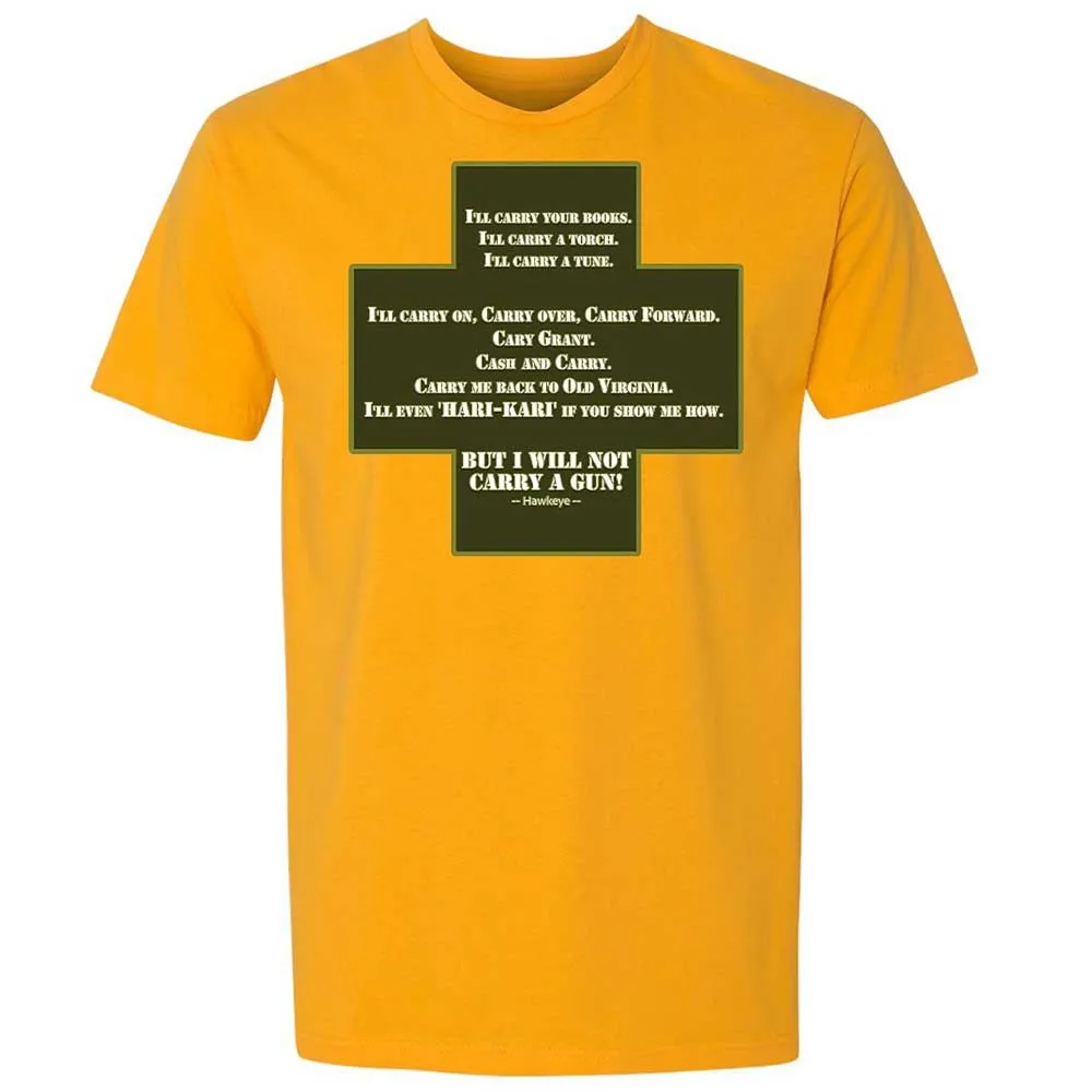 I Will Not Carry a Gun - Gold - 9
