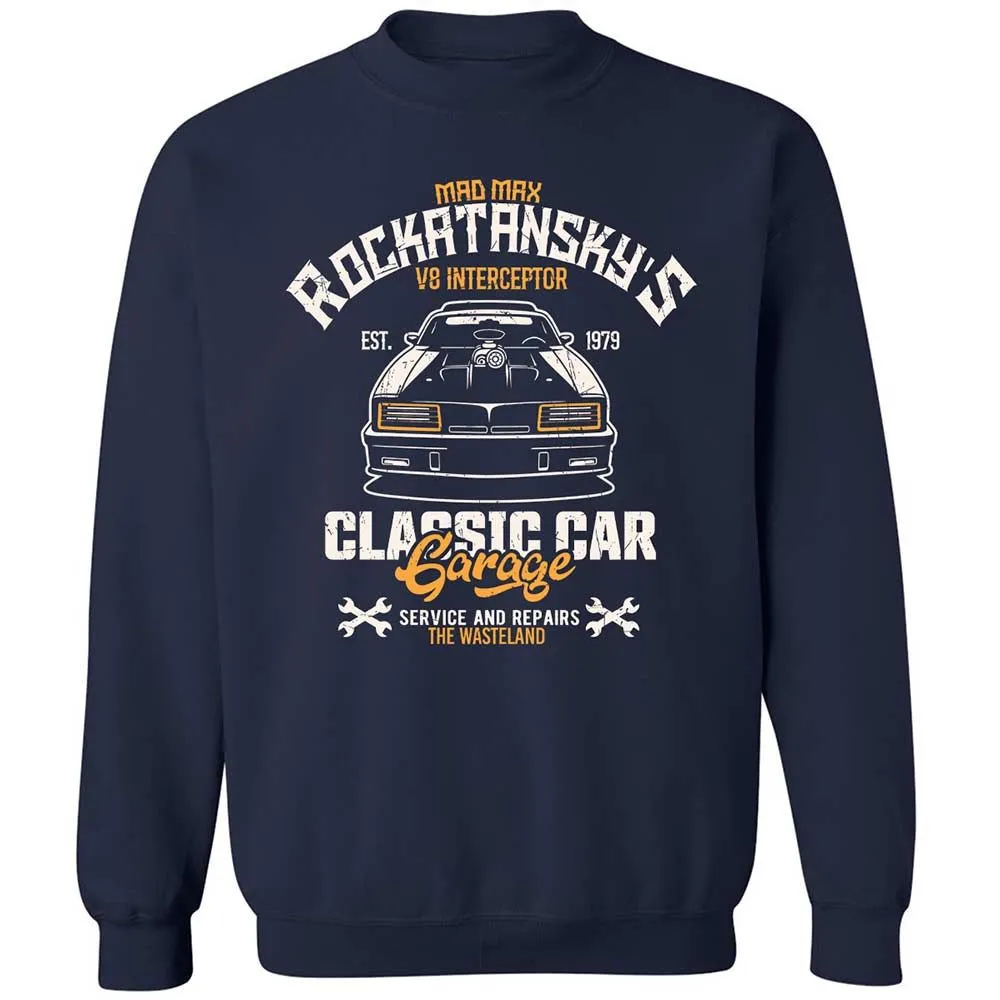Classic Unisex Sweatshirt - LRQ6Q44V - Navy - 2