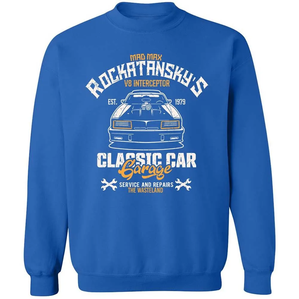 Classic Unisex Sweatshirt - LRQ6Q44V - Royal - 3