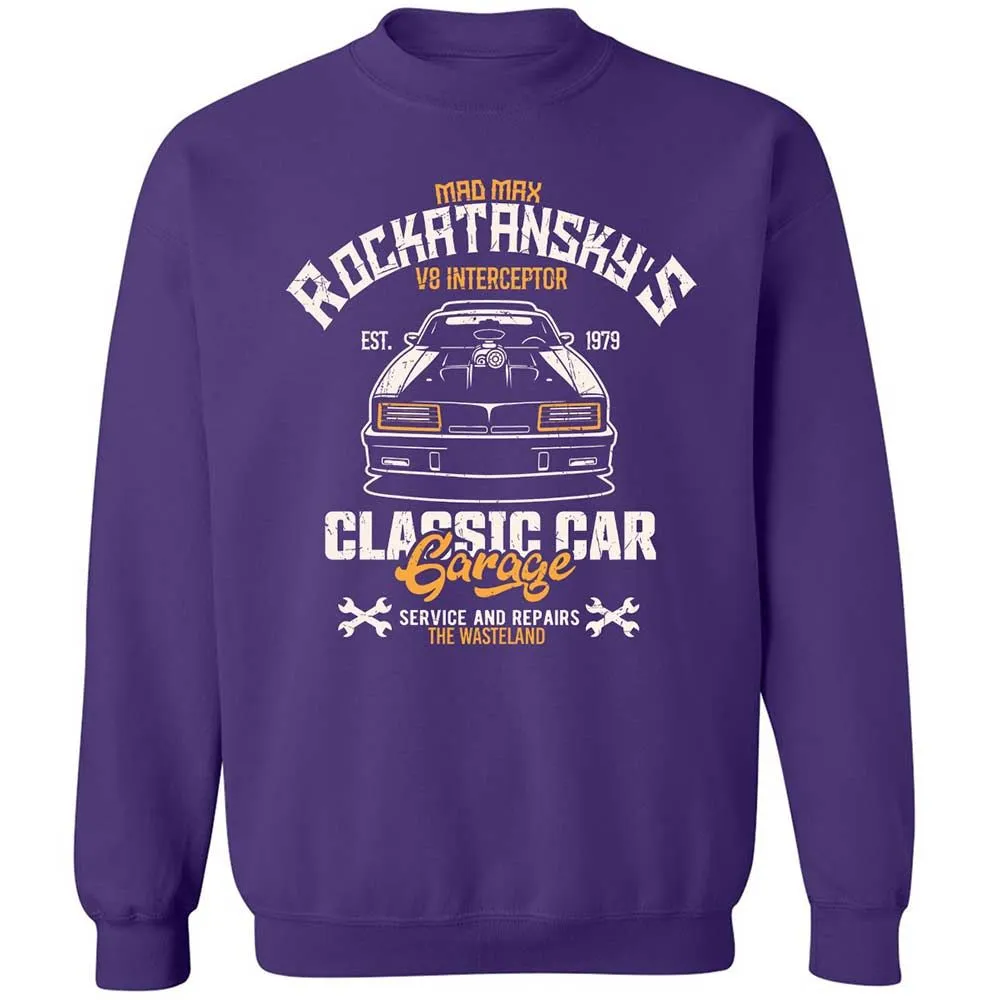 Classic Unisex Sweatshirt - LRQ6Q44V - Purple - 11