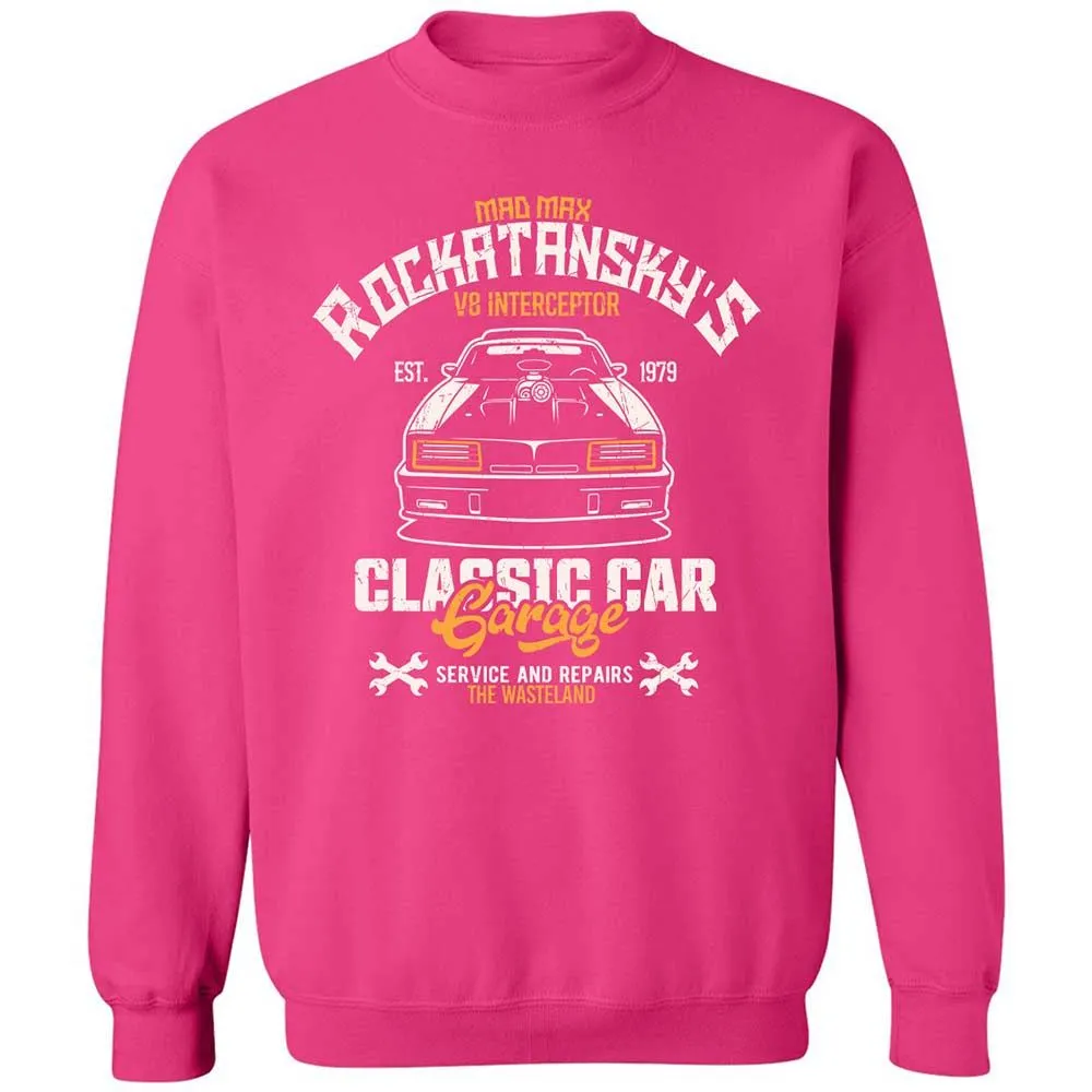 Classic Unisex Sweatshirt - LRQ6Q44V - Heliconia - 15