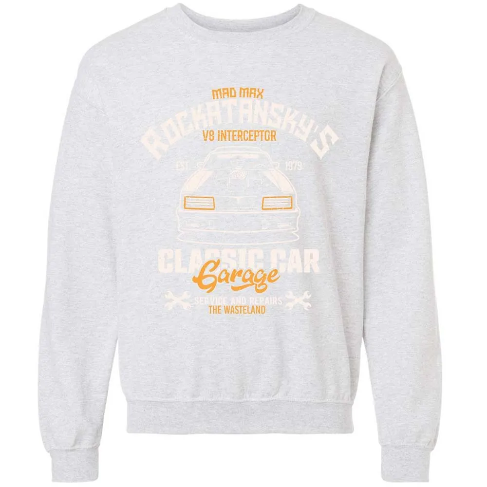 Classic Unisex Sweatshirt - LRQ6Q44V - Ash - 16