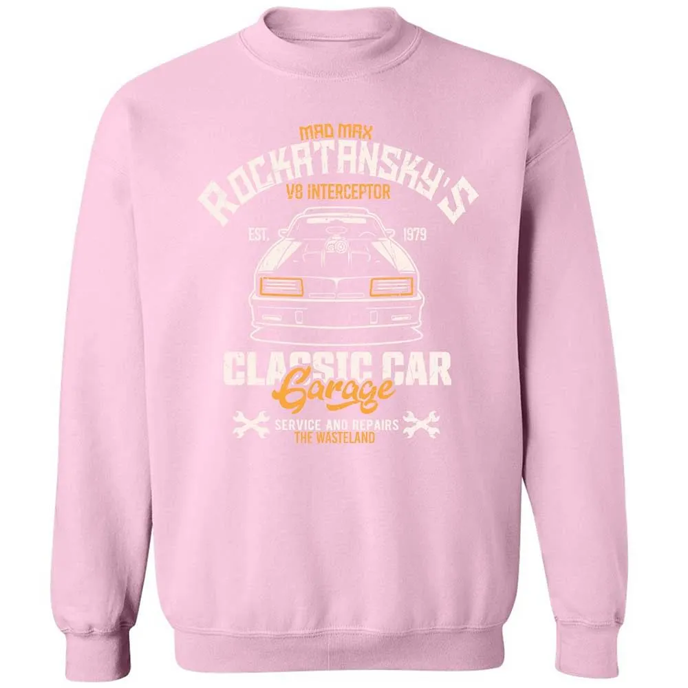 Classic Unisex Sweatshirt - LRQ6Q44V - Light Pink - 19