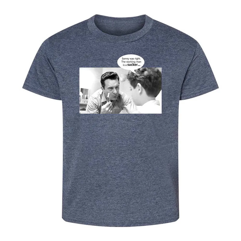 Kids T-Shirt - LDTQ1RSC - Heather Navy - 9