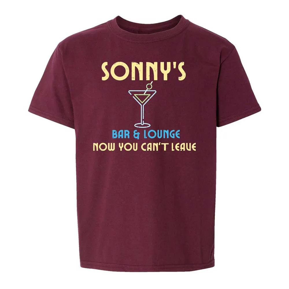 Kids T-Shirt - MENL6SGN - Maroon - 14