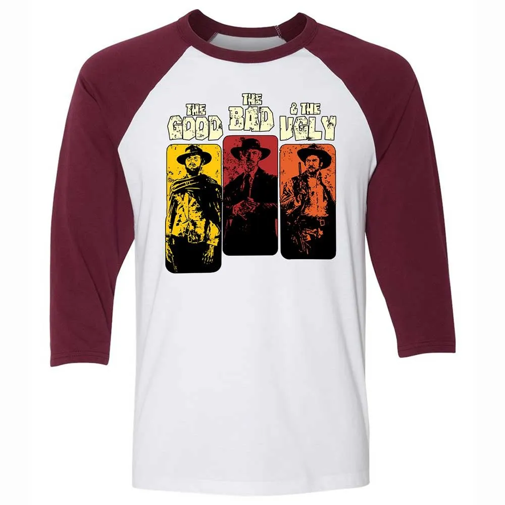 The Good, The Bad, & The Ugly - White/Maroon - 7