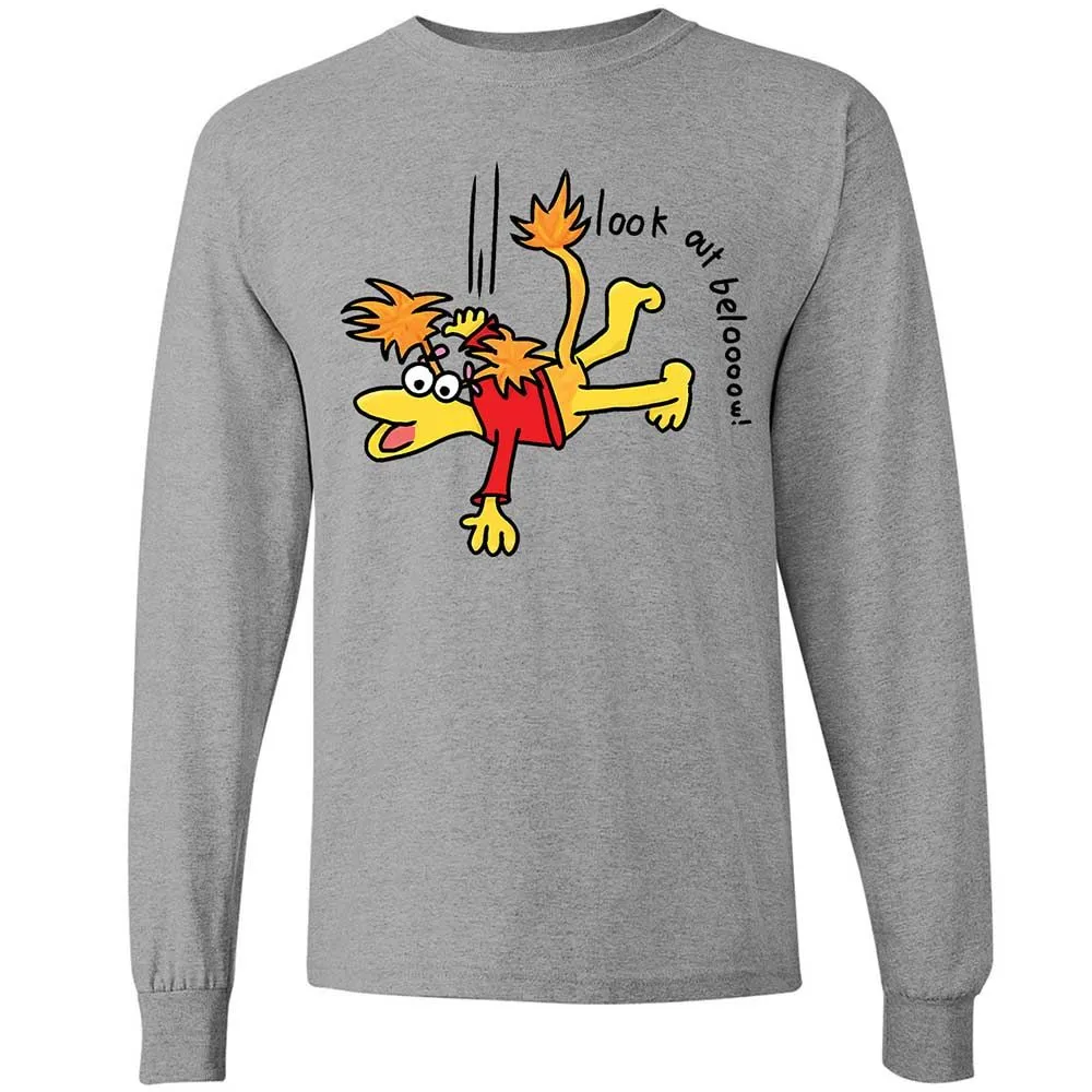 Long Sleeve T-Shirt - 3PC8X2QA - Sport Grey - 3