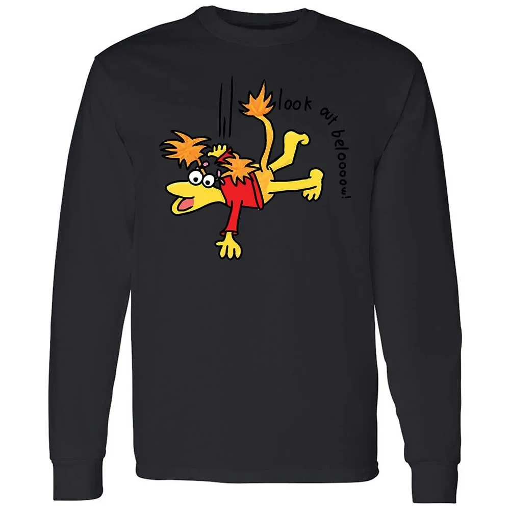Long Sleeve T-Shirt - 3PC8X2QA - Black - 12